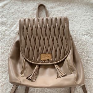 Bebe Mini Beige Backpack
